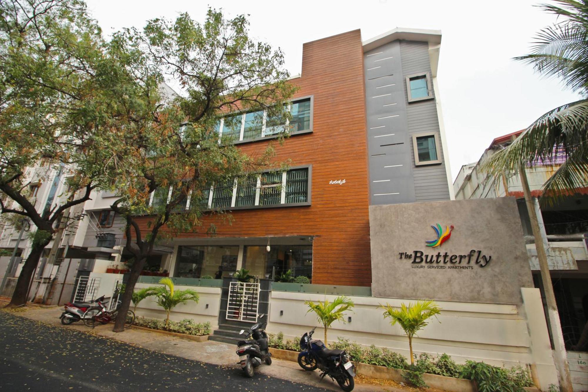 The Butterfly Luxury Serviced Apartments Visakhapatnam Luaran gambar